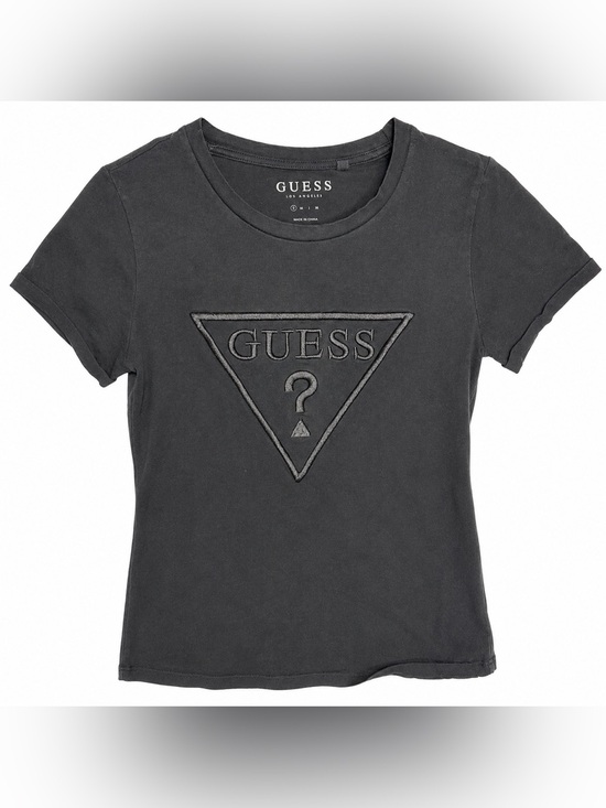 Guess Tops - GUESS Los Angeles Black Logo T-Shirt Women's Small Classic Streetwear Tee